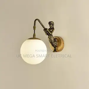American Retro Metal Wall Lamps Designer Artistic Illumination Sconces