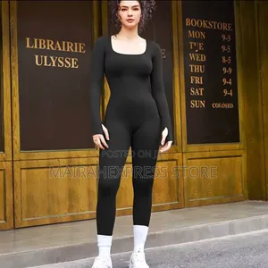 Quality Ladies’ Long-Sleeve Stretch High Back Shaping Jumpsuit