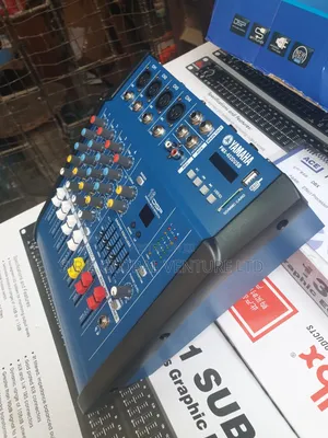 Professional Yamaha 4-Channel Amplifiers and Powered Mixer