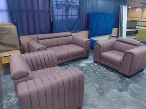 Brown Channel Sofa