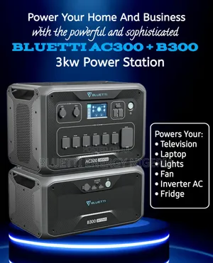 Bluetti Ac300 3kw Power Station