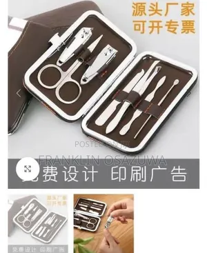 8-in-1 Professional Manicure Pedicure Nail Care Set With Travel Case