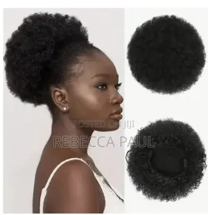 Fluffy Afro Puff