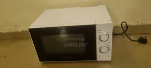 Neat White Microwave