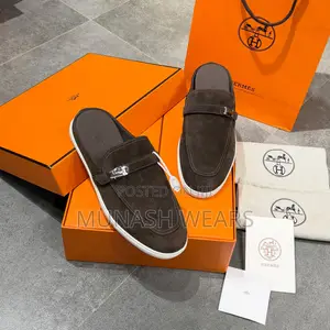Original Hermes jobLoafers Half Shoe 40-46