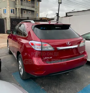Lexus RX 2010 Red