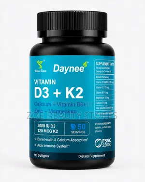 Daynee Vitamin D3 + With Quercetin, Vitamin B6, Zinc Magnesium