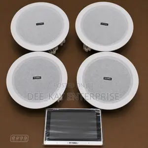 4 in 1 Bluetooth Ceiling Speaker With Smart Wall Amplifier