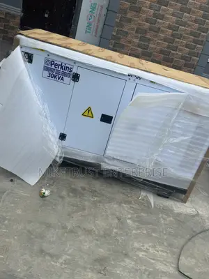 Perkins 30kva Soundproof Diesel Generator. Big Engine With