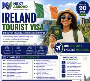 Ireland Tourist Visa Package