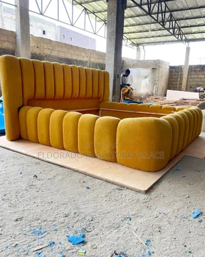 Padded Set of 6x6 Bedframe