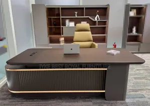 High Classic Office Executive Table With Extension