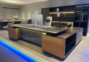 2.4miter Office Executive Table With Extension Special Quality