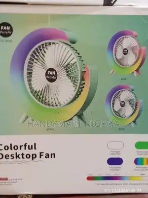 Quality Portable Cool Wind Desktop Fan – Stay Cool, Anywhere 15% OFF
