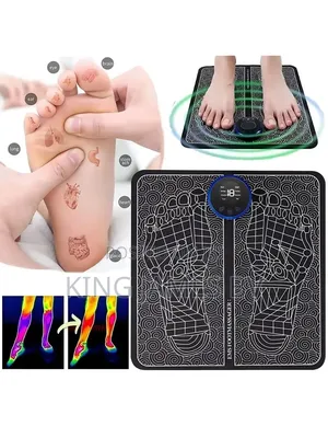 Rechargeable EMS Foot Massager Pad – Portable Foot Care Solution