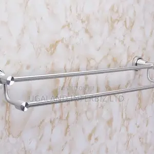 Chrome Double Towel Bar