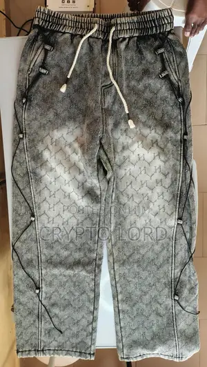 Light Grey Winter Denim Jean With Plush Interior