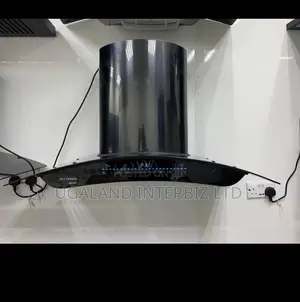 Wall Mounted Black Extractor Hood