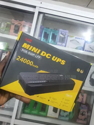24,000 mAh Router Powerbank- SKE Mini DC UPS POE-930P-LFP