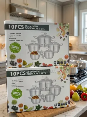 10PCS Aluminum Cookware Set
