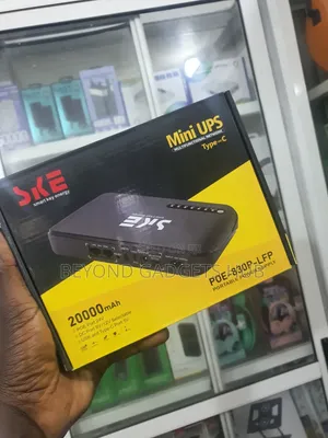 20,000mAh Router/Modern Powerbank SKE Mini UPS POE-830P-LFP