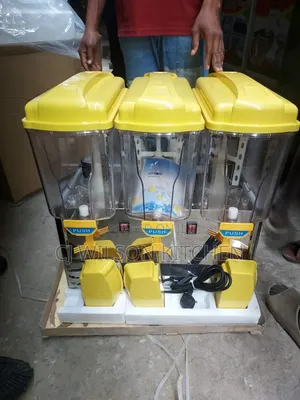 3 Tank Juice Dispenser Commercial