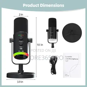 RGB AI Desktop Microphone