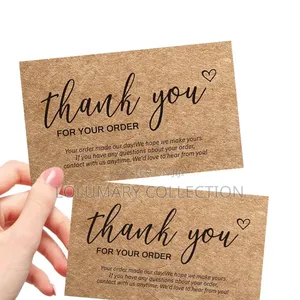 50Pcs Thank You Card