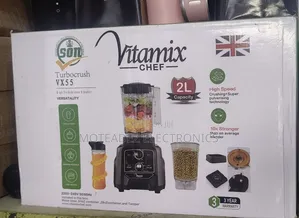 Vitamix Chef 3in1 (2L) Professional Turbo Crush Blender/Juicer/Grinder