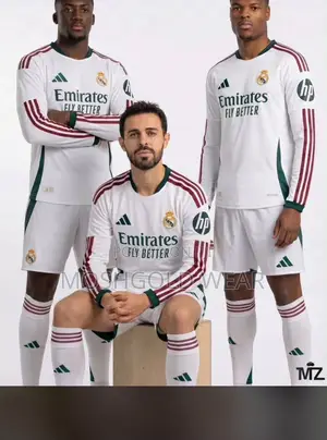 Real Madrid 26/27 Home Jersey Now Available in Long Sleeve.