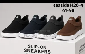 Men's Premium Slip-on Sneakers – Lightweight Casual Walking Shoes