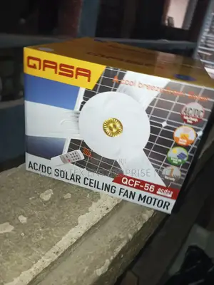Qasa Solar Ceiling Fan AC AND DC