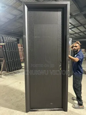 3ft by 8ft Ridge Steel Security Door
