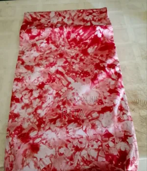 Kampala Adire (Red and White)