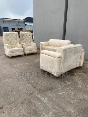 Brand New Top Quality 7 Seaters Full Padded Luxury Sofa Set (3,2,1,1)