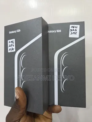 New Samsung Galaxy s26 256 GB Black