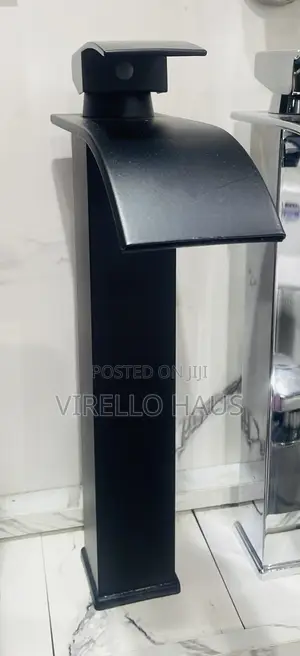 Black Long Fountain Tap