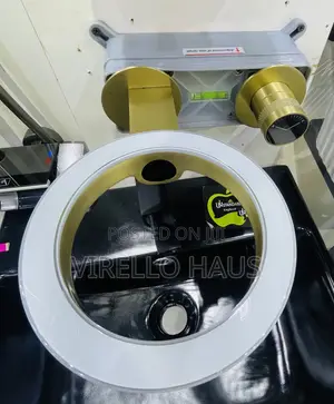 Matt Gold Rainfall Conceal Mixer