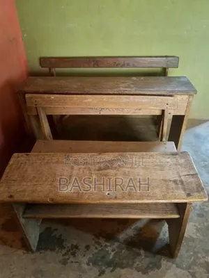 School Wooden Chair and Desk