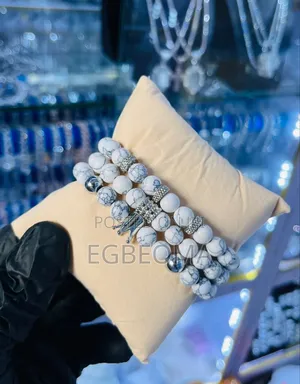 Unisex Beaded Wrist Bracelets Set - Non-Fading