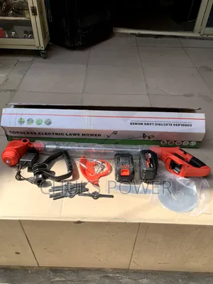 Cordless Electric Grass Trimmer.