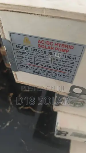 AC Dc 60m 144v 1100w Golden House 1.5hp