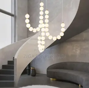 Luxurious Led Void Chandelier