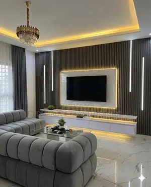 L-Shape Gray Velvet Sofa Available Now !