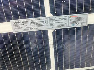 595watts Solar Bifacial Panel