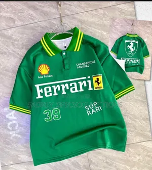 Classic Ferrari, Diesel, Karis ,Alo, T-Shirt Polo Tops for Men