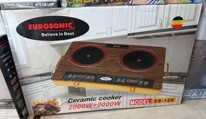 Eurosonic Infrared Cooker - 2 Burner