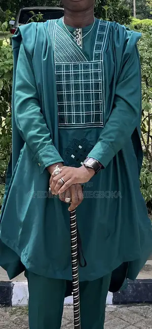 Emerald Green Agbada