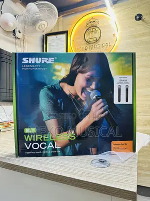 Shure BLX Sm58 Wireless Microphone 