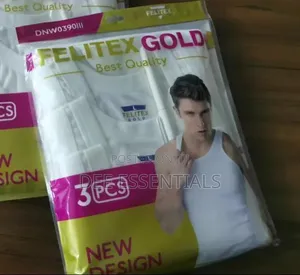 3in1 White Singlet Felix GOLD
